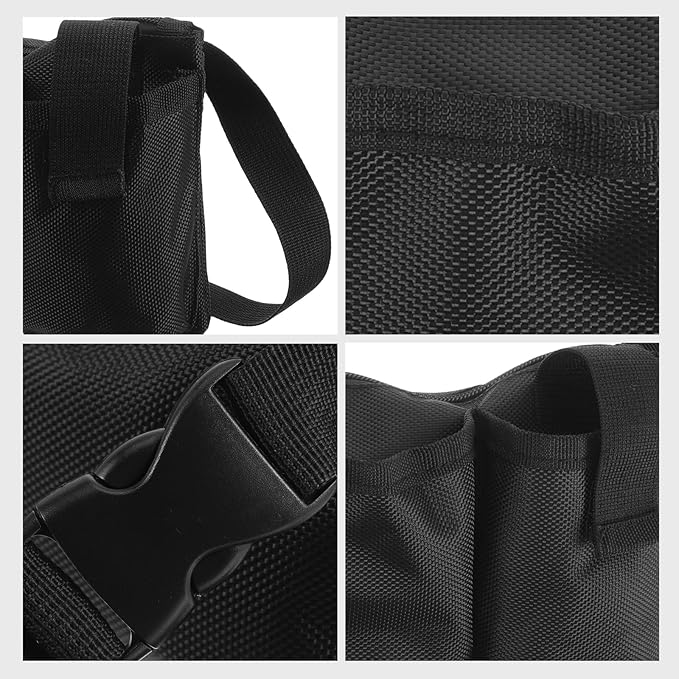 Cabilock Cleaning Belt Adjustable Waist Tool Bag with Multiple Pockets for Janitorial Work Gardening and Home Use 10.23X5.90X1.96 Inches Lightweight Durable Canvas