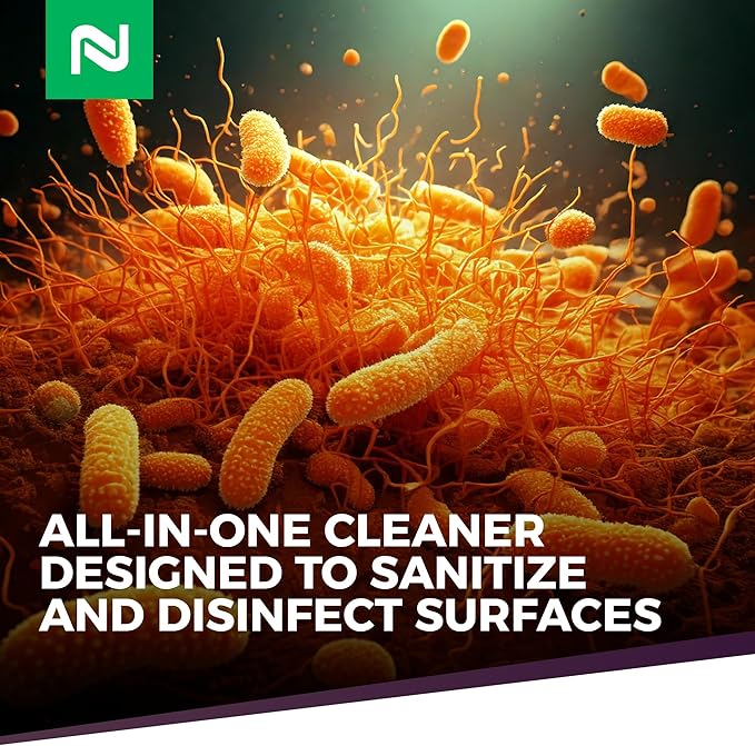 Nisus Product image DSV Disinfectant, Sanitizer, Virucide, Concentrated Solution for Hard Non-Porous Surfaces, Hospitals, Homes, Industrial & Food Processing Areas, 1 Gallon