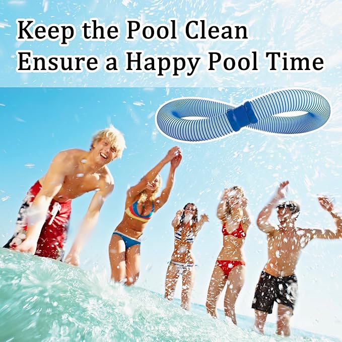 4 Pack 39 Inch Pool Vacuum Hose Compatible with MX6, MX8, MX6 Elite, MX8 Elite, Twisted Lock Swimming Pool Vacuum Hose for Swimming Cleaning, R0527700 Pool Cleaner Hose Replacement Parts