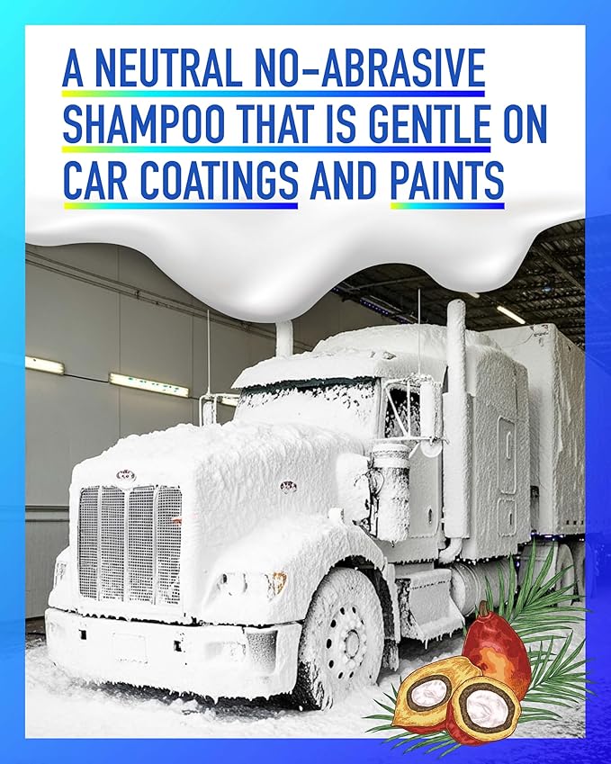 MJJC Foam (128 fl oz) Ultimate Snow Foam Car Wash Soap Specialized Car Shampoo for Foam Cannon and Pressure Washer, Safe for Cars (pH Neutral, 10x Concentrated) (Refreshing cider aroma)