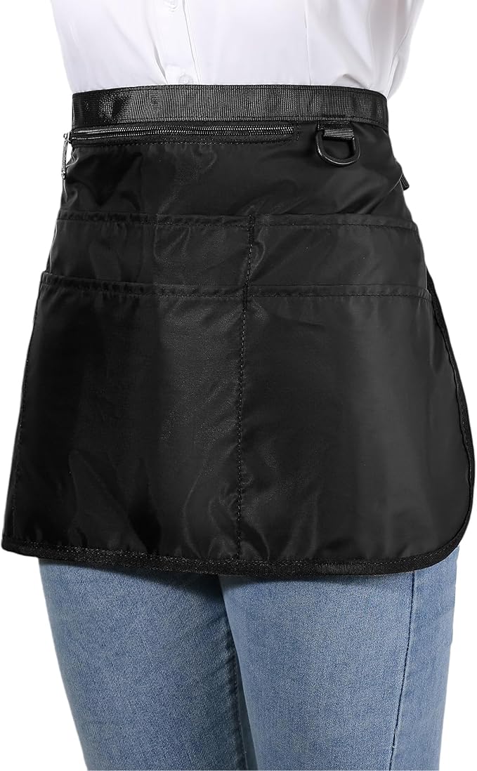 Cleaning Caddy Apron for Women with 7 Pockets, Professional Waterproof Housekeeping Work Apron