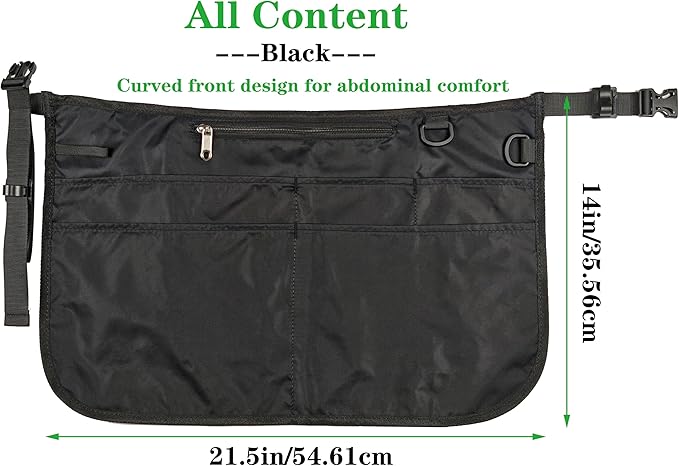 Cleaning Apron Caddy for Women with 6 Pockets, Professional Waterproof Cleaning Supplies for Housekeeping