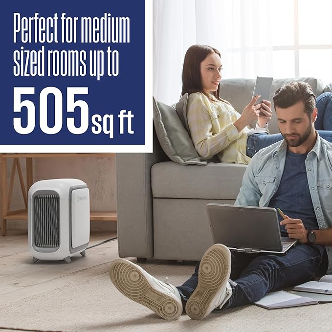 Westinghouse Smart Air Purifier | Medium Room 505 sf | HEPA Filter NCCO Technology | 4-Stage Medical-Grade Filtration | Kills, sanitizes removes bacteria, Pet Dander, Dust, Smoke, Odor, Pollen | WH50