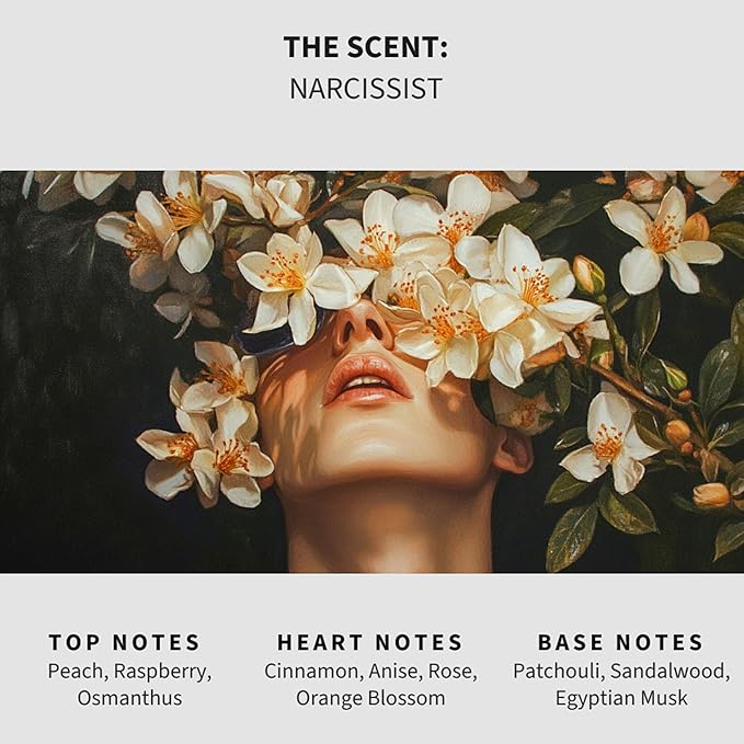 Luxury Floor Cleaner, Scented Mop Soap Concentrate | Hard Floor Cleaner for Tile, Vinyl, Laminate, LVP & Sealed Hardwood | Low-Foam, Streak-Free | 36 oz | Narcissist