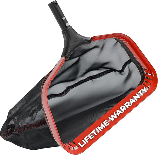 ProTuff 23" Fine Pool Net for PROS – “490 Promise” Unlimited Unconditional Replacement – Cleans 3X Faster Than Vacuum – Wide Pool Skimmer Net with Deep Bag for Easy Maintenance of Leaves, Bugs, Debris
