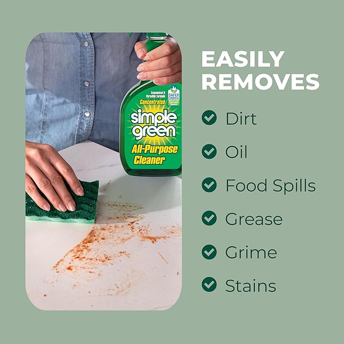Simple Green All-Purpose Cleaner Spray and Refill, Green, 3 Piece Set, Original, 1 Count