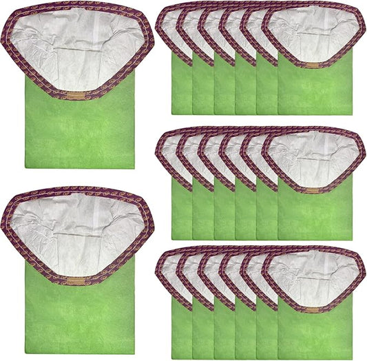 20 Pack 107314 Backpack Vacuum Bags, Compatible with ProTeam 6 QT Vacuum Cleaner, Micro Filter Bags for Vacuum Cleaner, Super Coach Pro 6, ProVac FS 6, GoFit 6, GoFit 6 PLUS (20 Pack)