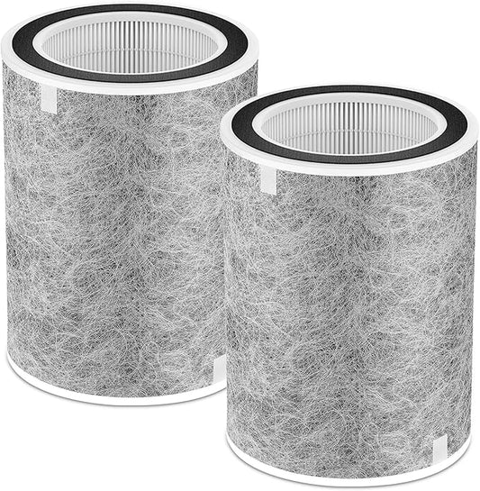 HP302/HP301/HP201 Replacement Filter Compatible with Shark HP302/HP202/HP230/HP231/UA205/AP1000/HC501/HC502 Filter MAX, Absorb 99.97% Particulate, Compare Part#: HE2FKBASMB/HE2FKBAS/HE2FKPRO/HE2FKPET