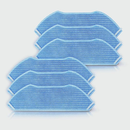 Replacement Mop Pads Compatible with Lefant M2 M2 Pro M2S M2S Pro M2 Plus M2L Plus U180 M1 Robot Vacuum 6 Mop Cloth