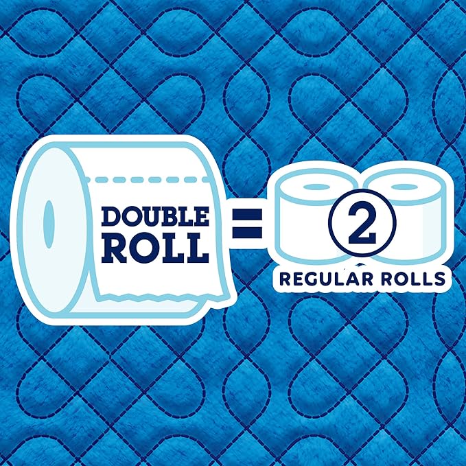 Quilted Northern Ultra Soft & Strong Toilet Paper, 48 Double Rolls, 48 = 96 Regular Rolls,12 Count (Pack of 4)