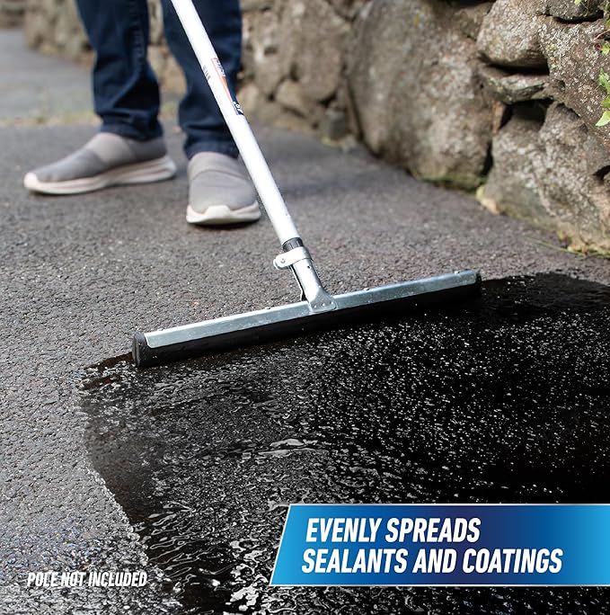 Unger Professional AquaFlex Uneven Surface Floor Squeegee, 18"