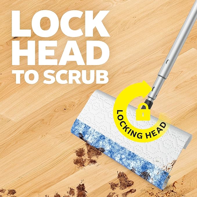 Swiffer Sweeper Pet Heavy Duty Multi-Surface Wet Cloth Refills for Floor Mopping and Cleaning, Fresh scent, 16 count, Pack of 2