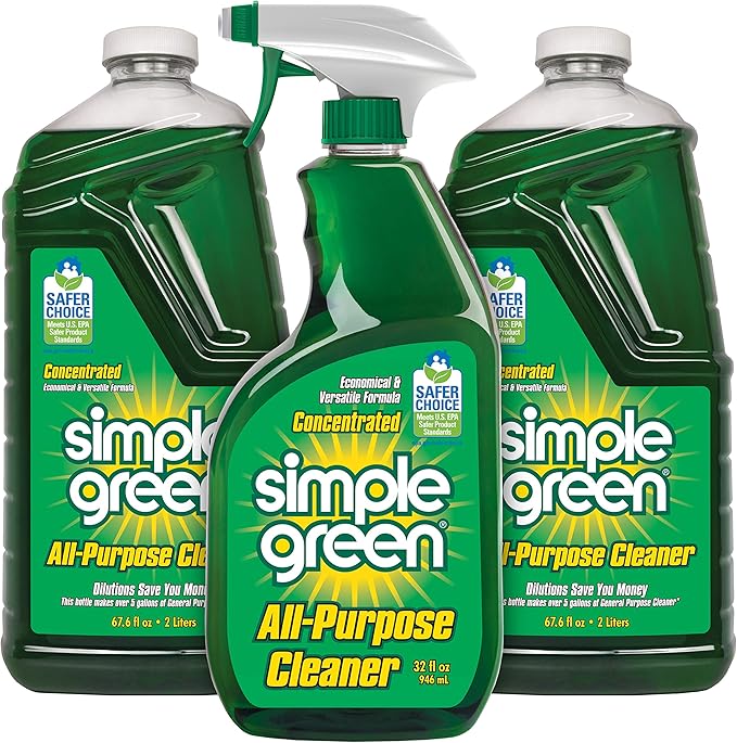 Simple Green All-Purpose Cleaner Spray and Refill, Green, 3 Piece Set, Original, 1 Count