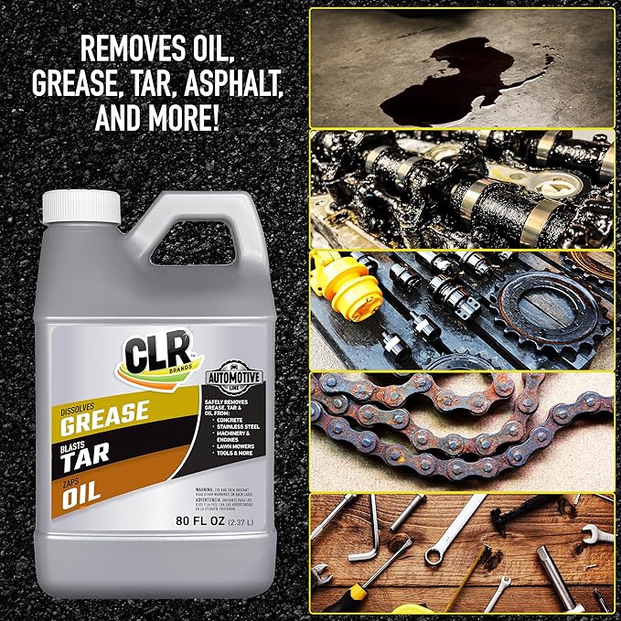 CLR Brands® Automotive Grease Tar & Oil Remover 80oz