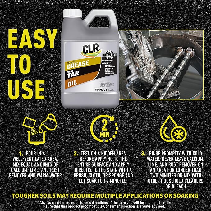 CLR Brands® Automotive Grease Tar & Oil Remover 80oz
