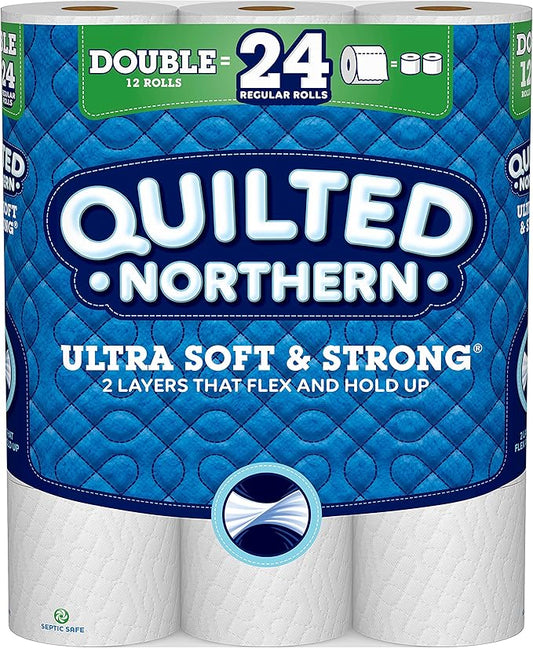 Quilted Northern Ultra Soft & Strong Toilet Paper, 12 Count